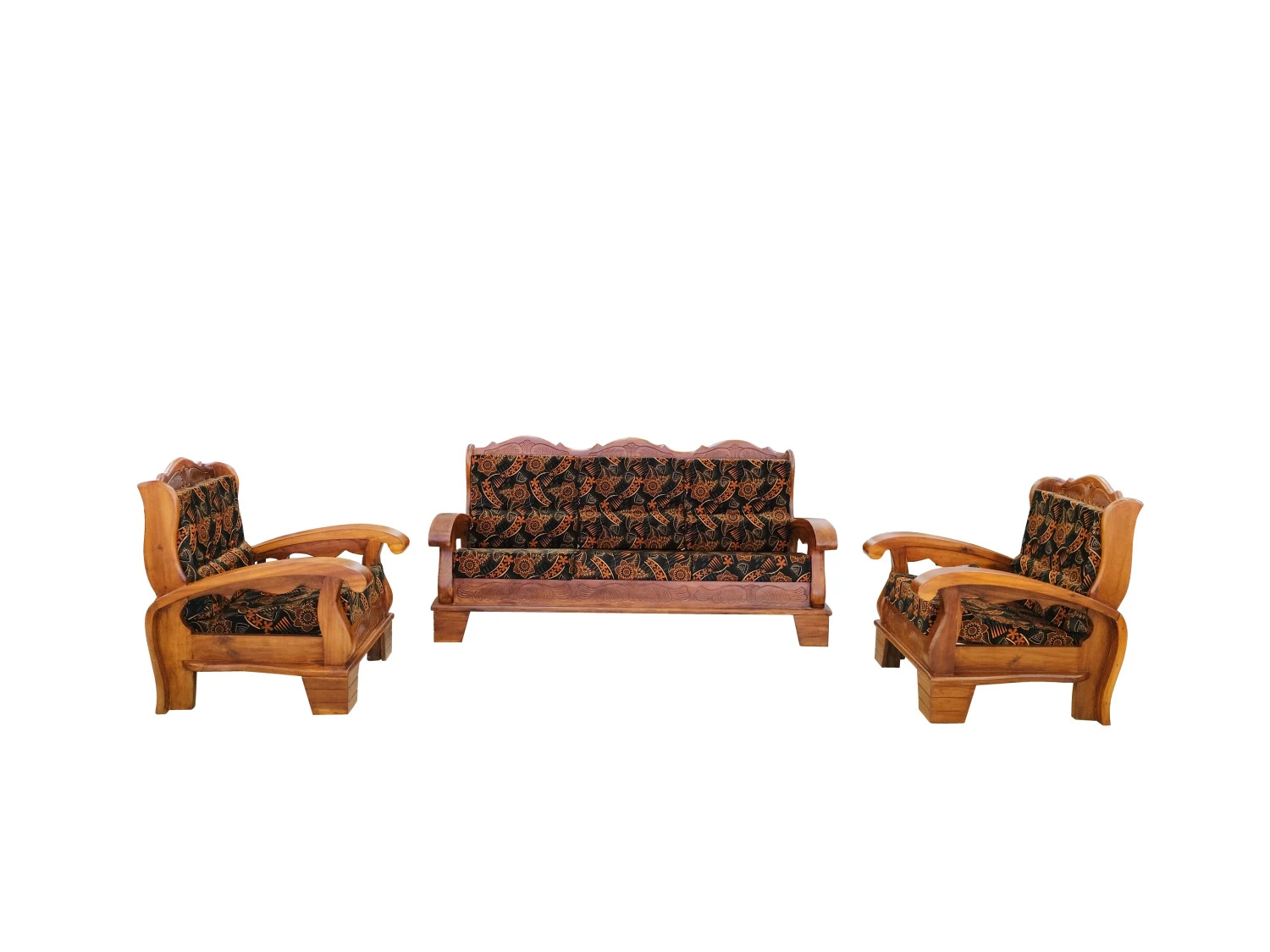 VK Singapoori 3+1+1 Sofa Sets - VK Furniture | VK Furniture & Electronics Mangalore