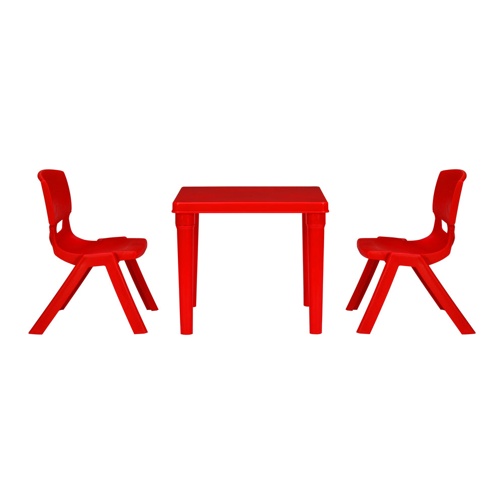 Nilkamal Genius Ludo Table + 2 Chairs Kid's Study Set