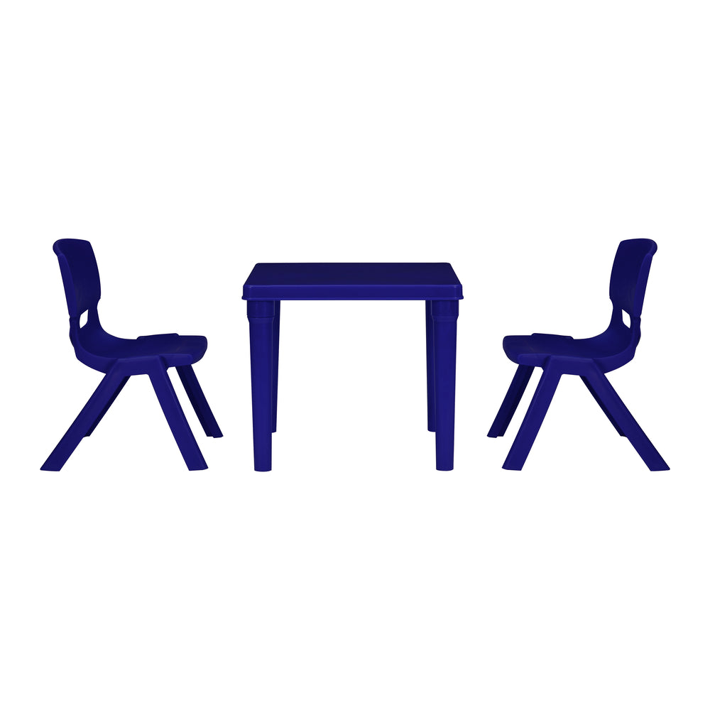 Nilkamal Genius Ludo Table + 2 Chairs Kid's Study Set
