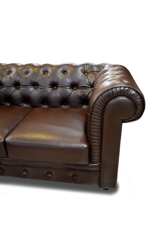 VK Rustic Button Model 3 Seater Sofa - VK Furniture | VK Furniture & Electronics Mangalore