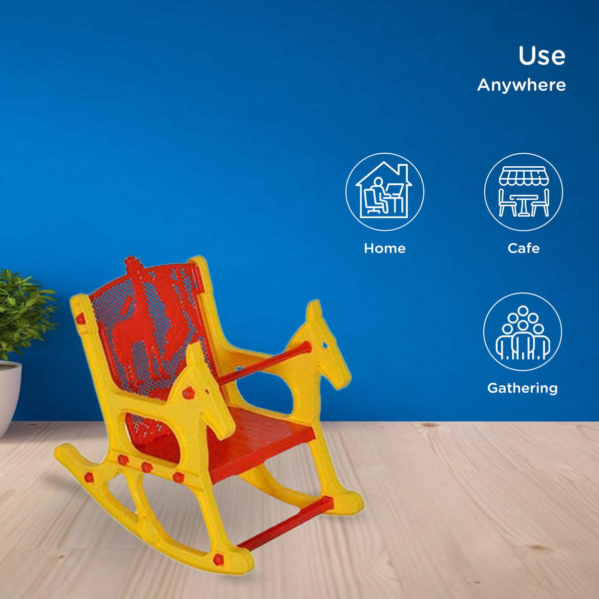 Nilkamal Toy Jungle Plastic Baby Arm Chair - Nilkamal | VK Furniture & Electronics Mangalore