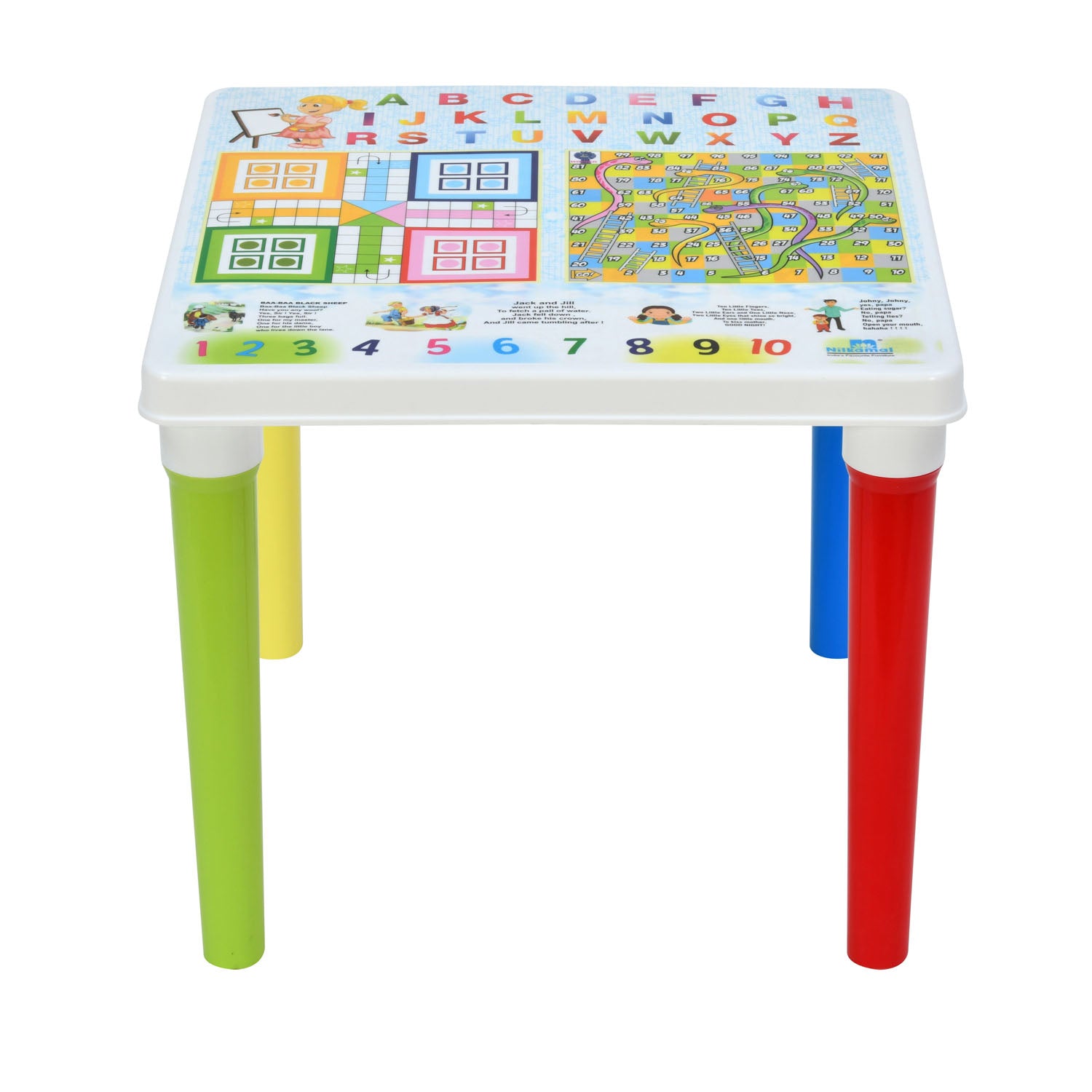Nilkamal Genius Ludo Table (Milky White) - Nilkamal | VK Furniture & Electronics Mangalore