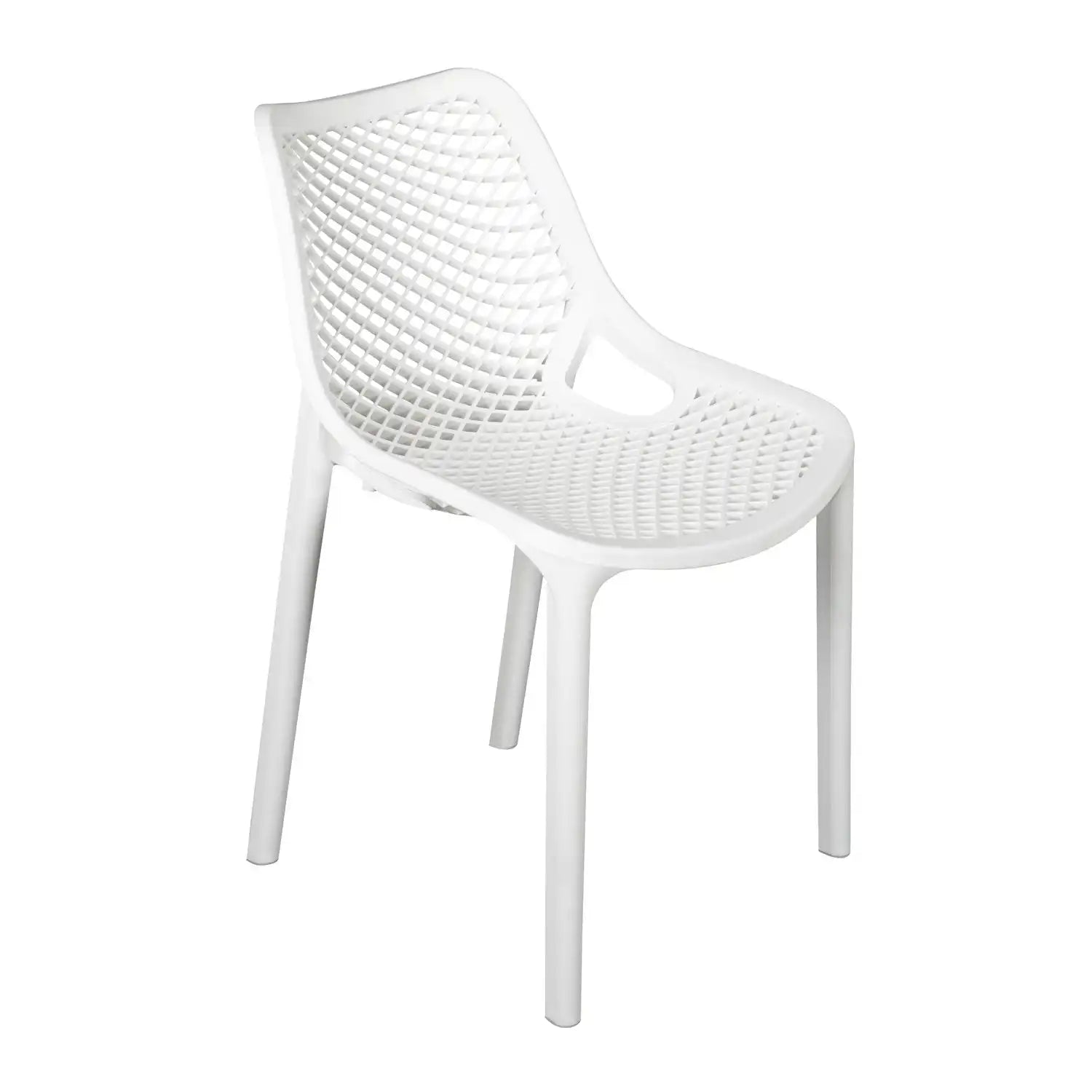 Nilkamal Vento Chair (Milky White) - Nilkamal | VK Furniture & Electronics Mangalore