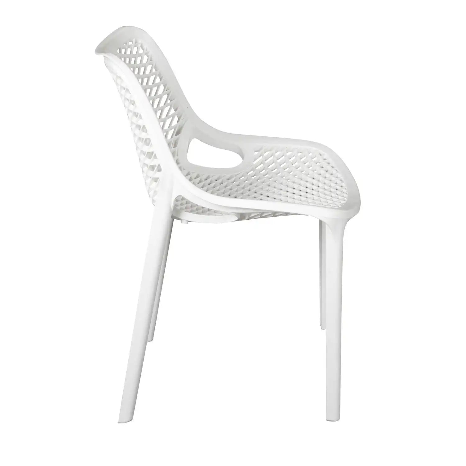 Nilkamal Vento Chair (Milky White) - Nilkamal | VK Furniture & Electronics Mangalore