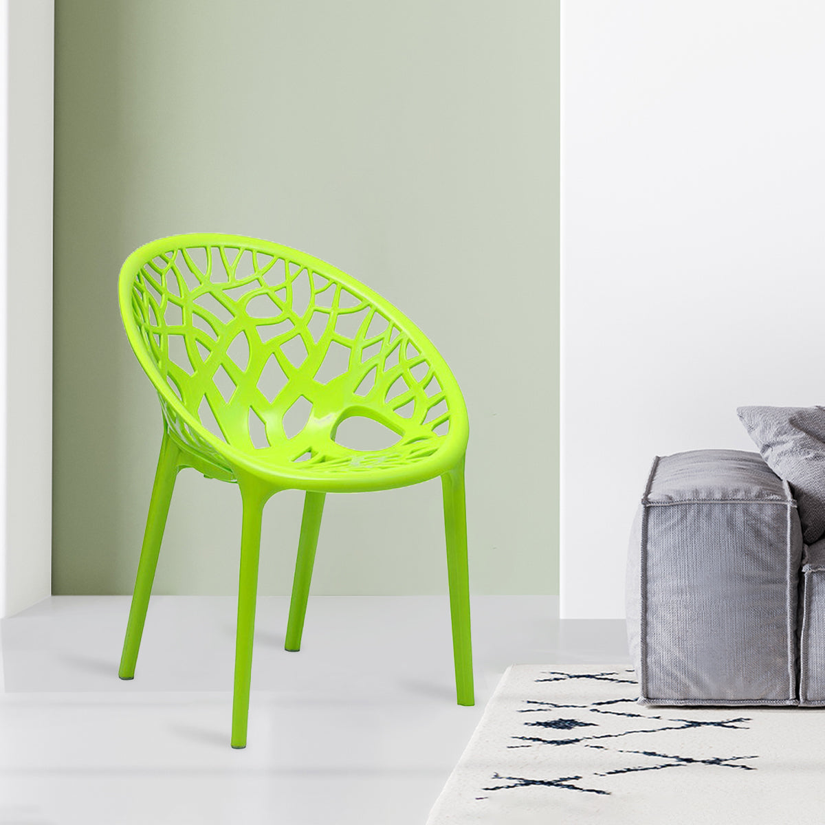 Nilkamal Crystal Polypropylene Premium Chair