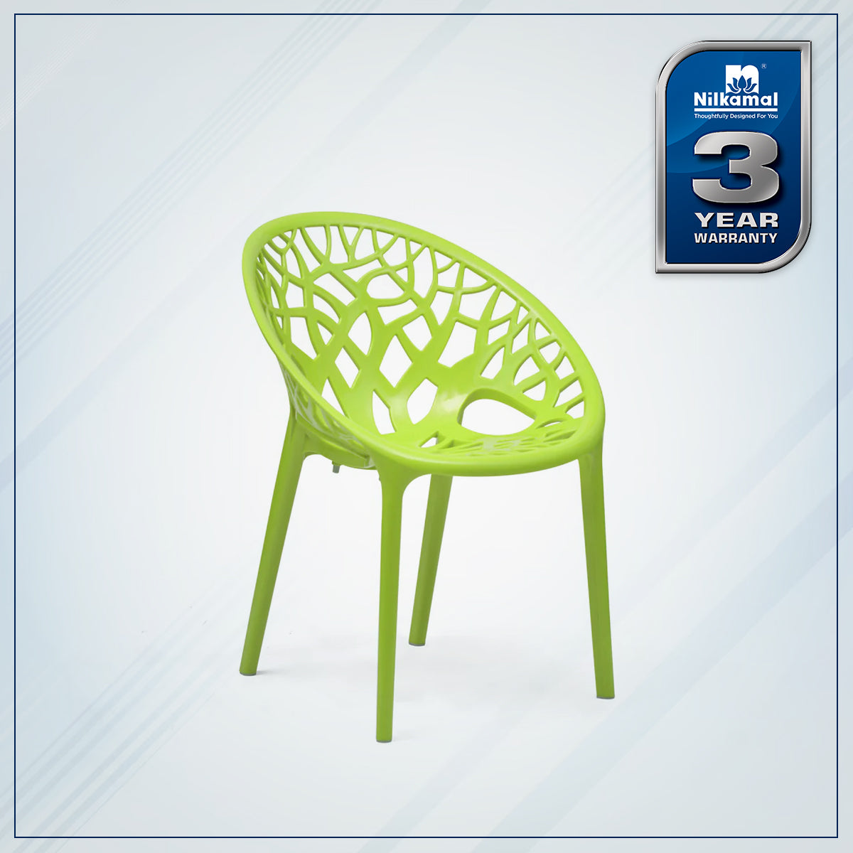 Nilkamal Crystal Polypropylene Premium Chair - Nilkamal | VK Furniture & Electronics Mangalore