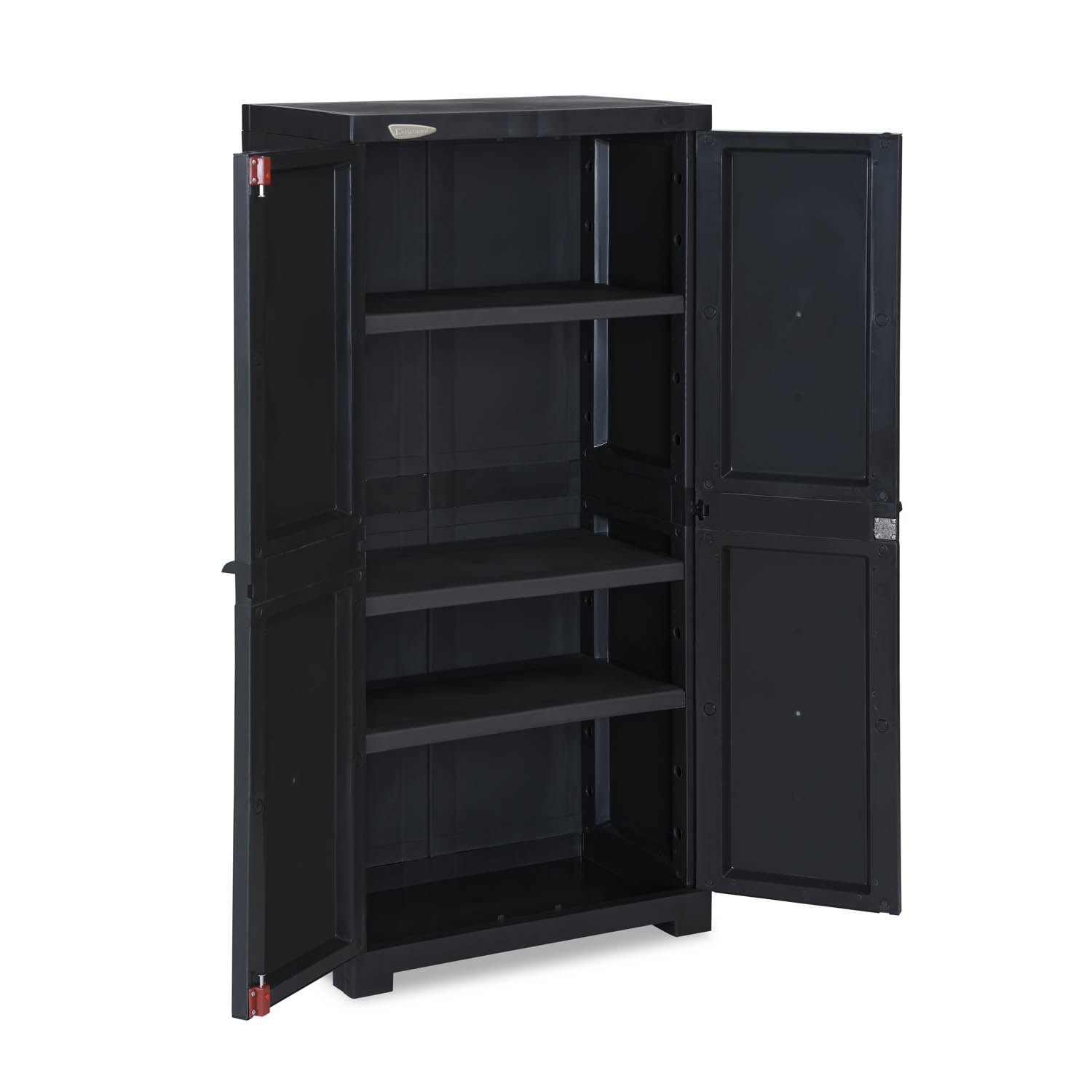 Nilkamal Freedom FMM Plastic Storage Cabinet (Charcoal Grey) - Nilkamal | VK Furniture & Electronics Mangalore