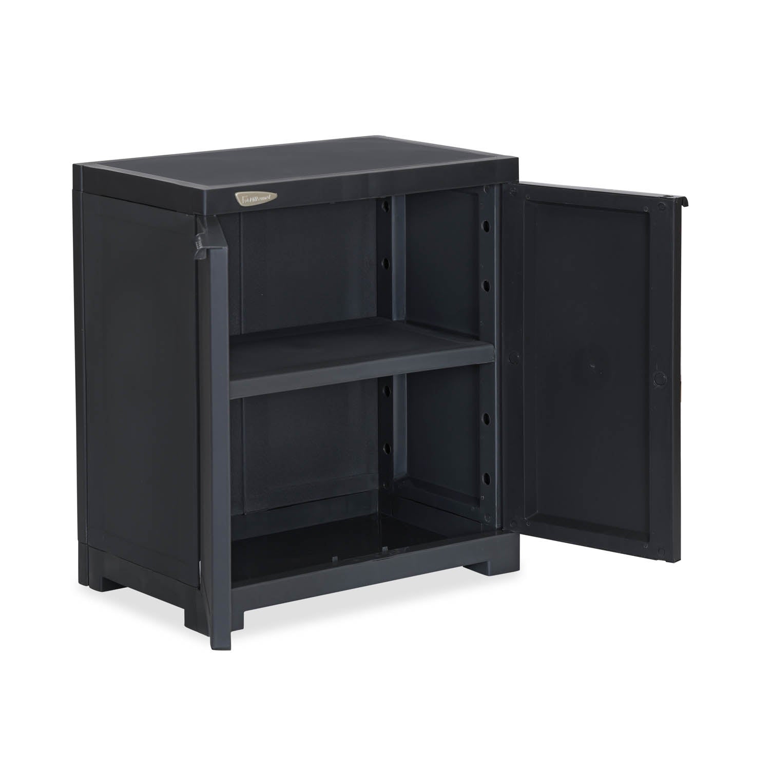 Nilkamal Freedom Small (FMS) Plastic Storage Cabinet (Charcoal Grey) - Nilkamal | VK Furniture & Electronics Mangalore