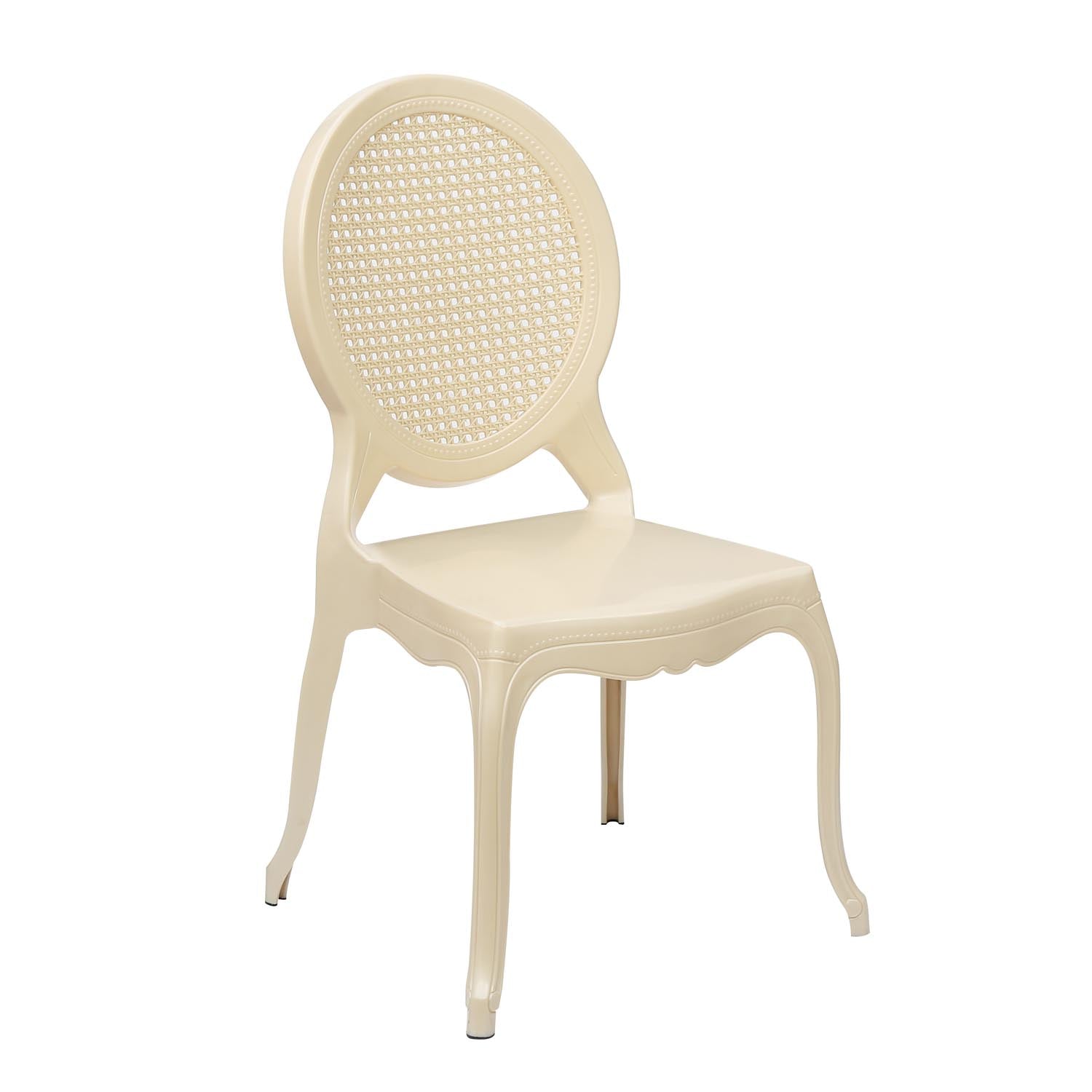 Nilkamal Grace Plastic Chair (Pearl White) - Nilkamal | VK Furniture & Electronics Mangalore