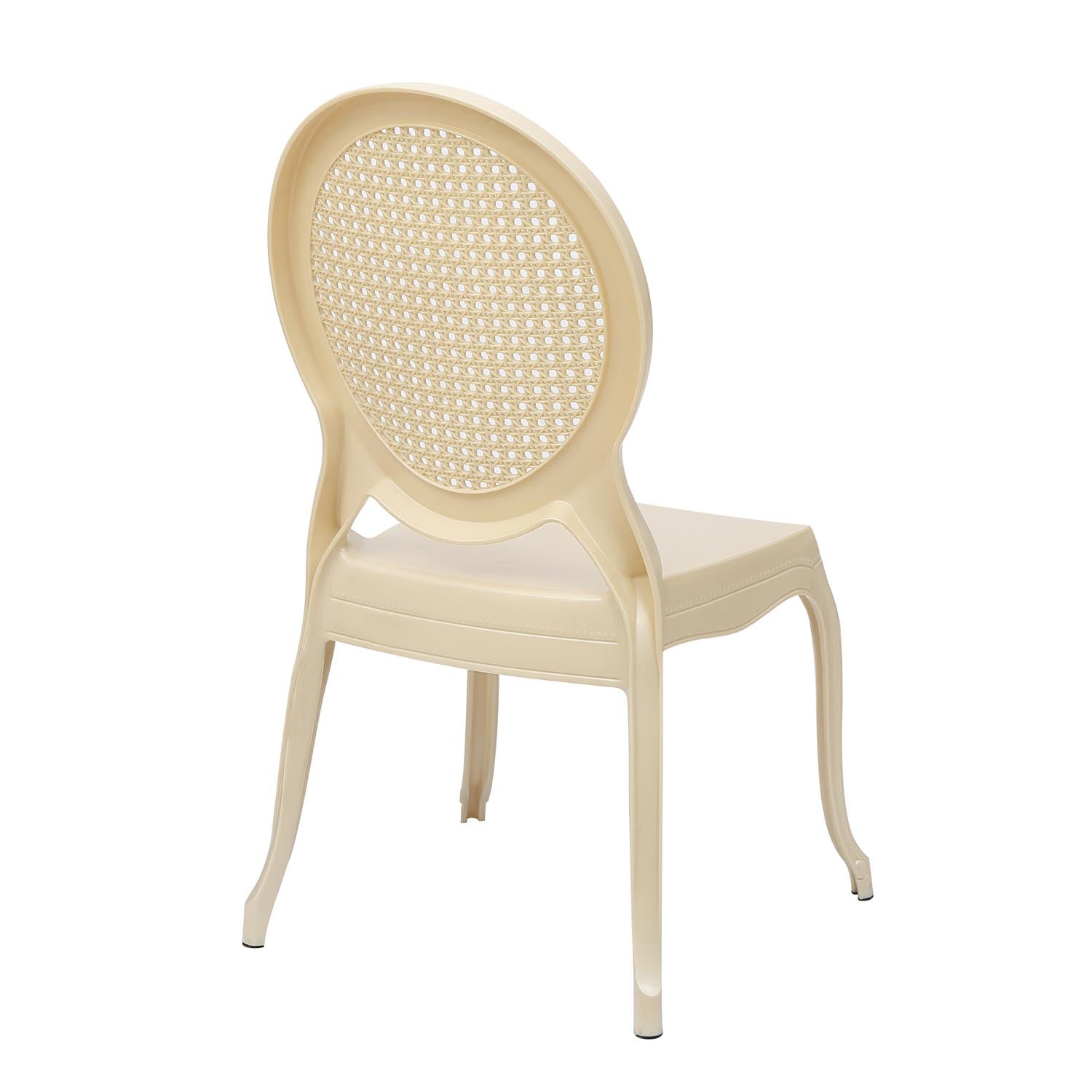 Nilkamal Grace Plastic Chair (Pearl White) - Nilkamal | VK Furniture & Electronics Mangalore