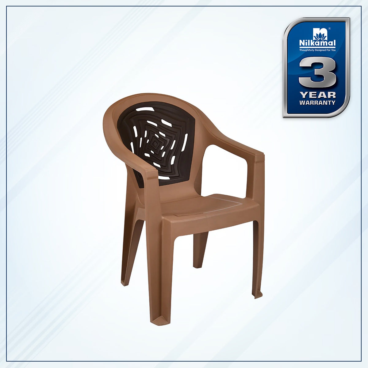 Nilkamal Empire Plastic Arm Chair - Nilkamal | VK Furniture & Electronics Mangalore