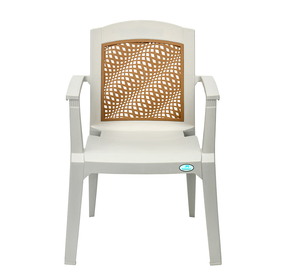 Nilkamal Illusion Plastic Arm Chair - Nilkamal | VK Furniture & Electronics Mangalore