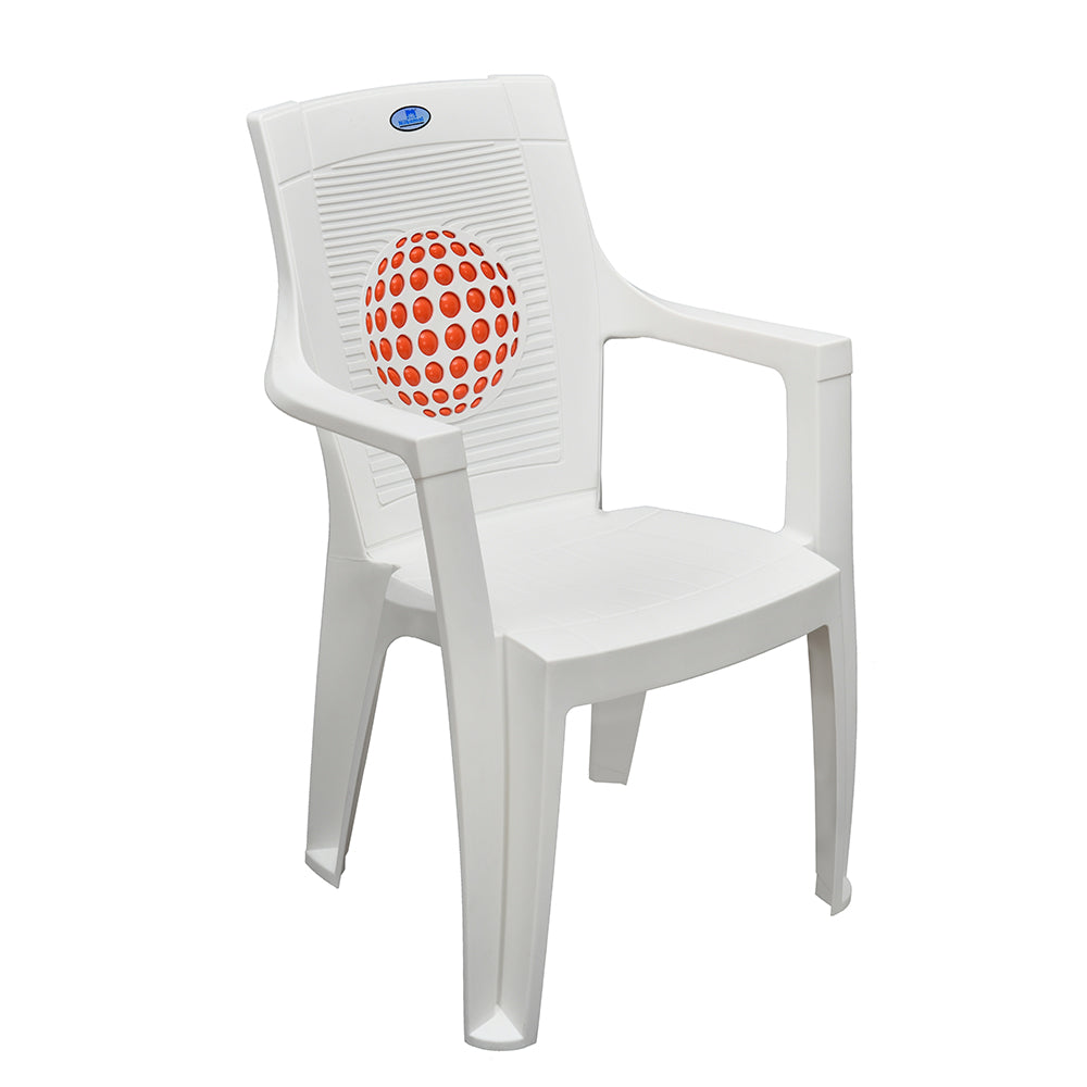 Nilkamal Globe 3D Plastic Arm Chair - Nilkamal | VK Furniture & Electronics Mangalore