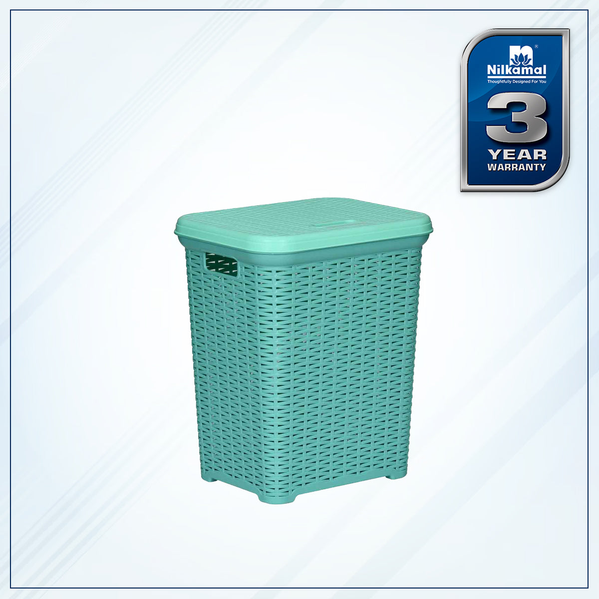 Nilkamal Elegance Laundry Basket 35 L - Nilkamal | VK Furniture & Electronics Mangalore