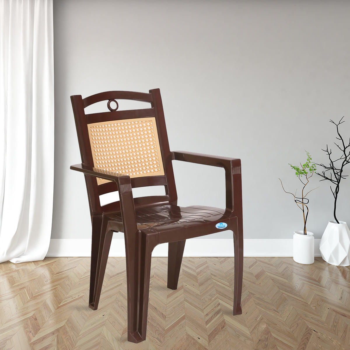 NILKAMAL CHR2197 PREMIUM PLASTIC ARM CHAIR — Nilkamal | VK Furniture Mangalore