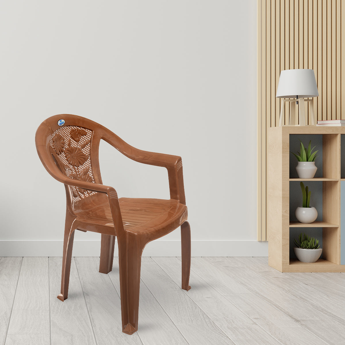 Nilkamal CHR2060 Plastic Chair with Arm - Nilkamal | VK Furniture & Electronics Mangalore
