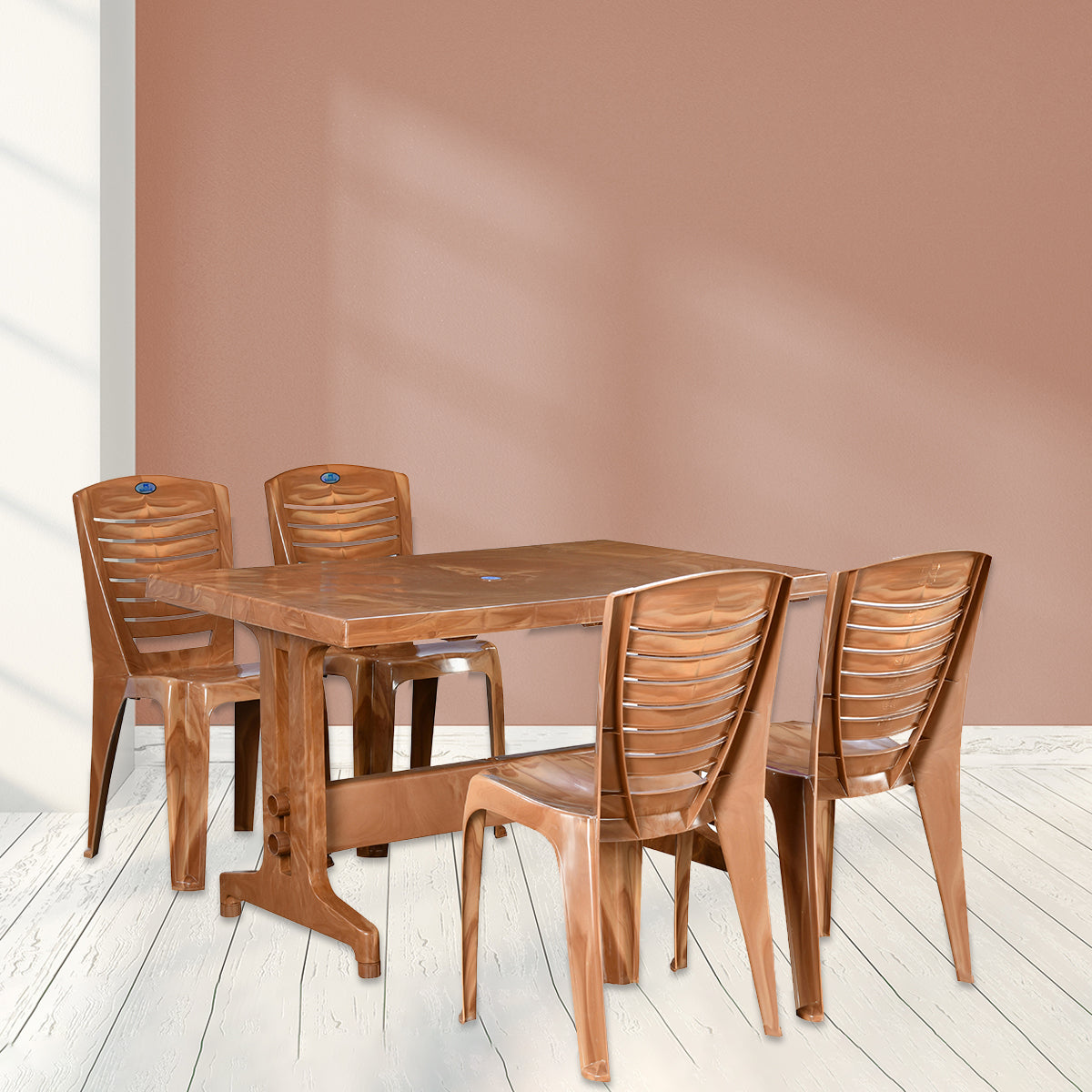Nilkamal Ultima 4 Seater Dining Set - Nilkamal | VK Furniture & Electronics Mangalore