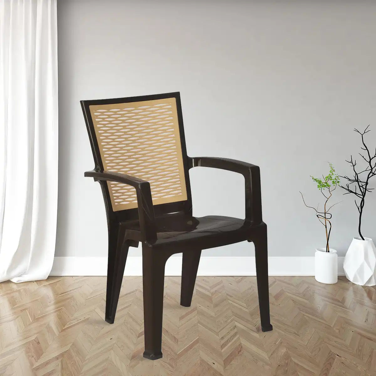 Nilkamal CHR2226 Plastic Arm Chair - Nilkamal | VK Furniture & Electronics Mangalore