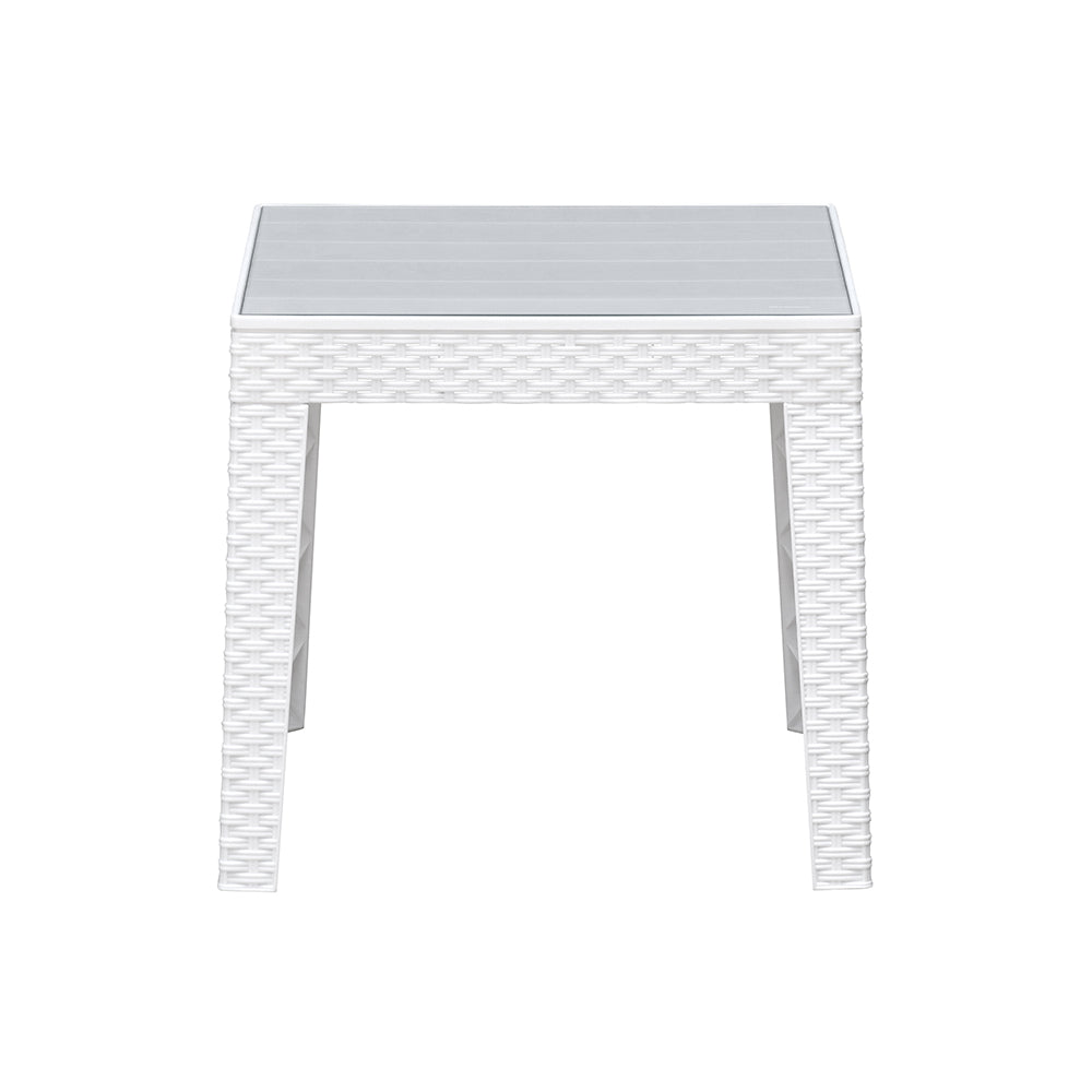 Nilkamal Breeze Center Table with Glass (Milky White) - Nilkamal | VK Furniture & Electronics Mangalore