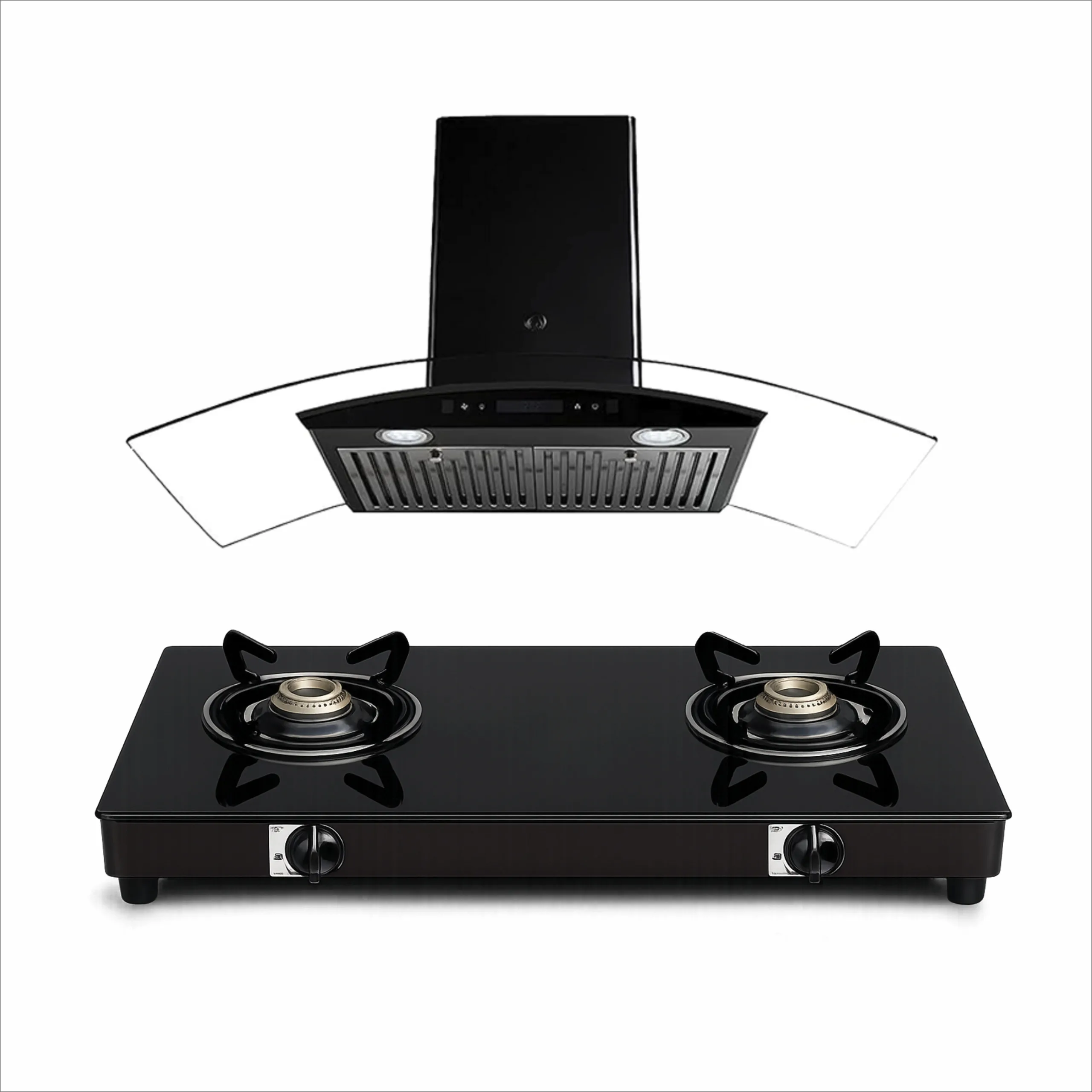 Chimney + Cooktop Combo