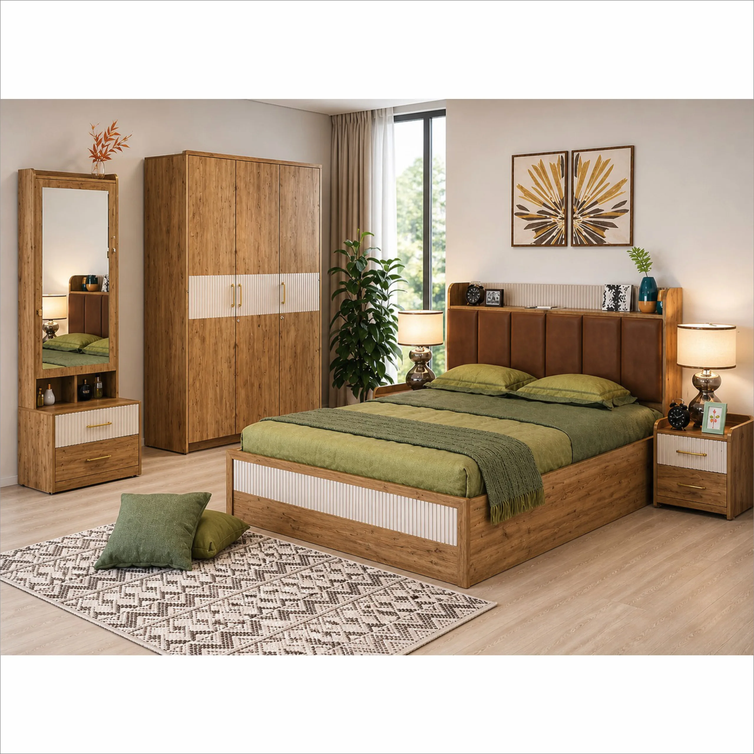 KOSMO Gloria Designer Bedroom Set