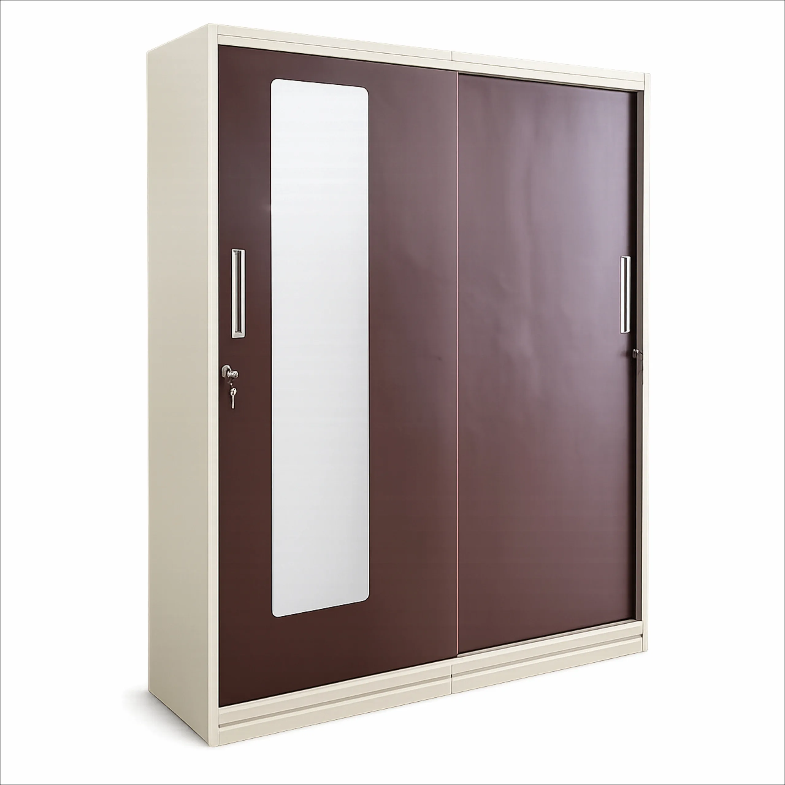 VK Delta Sliding Metal Wardrobe