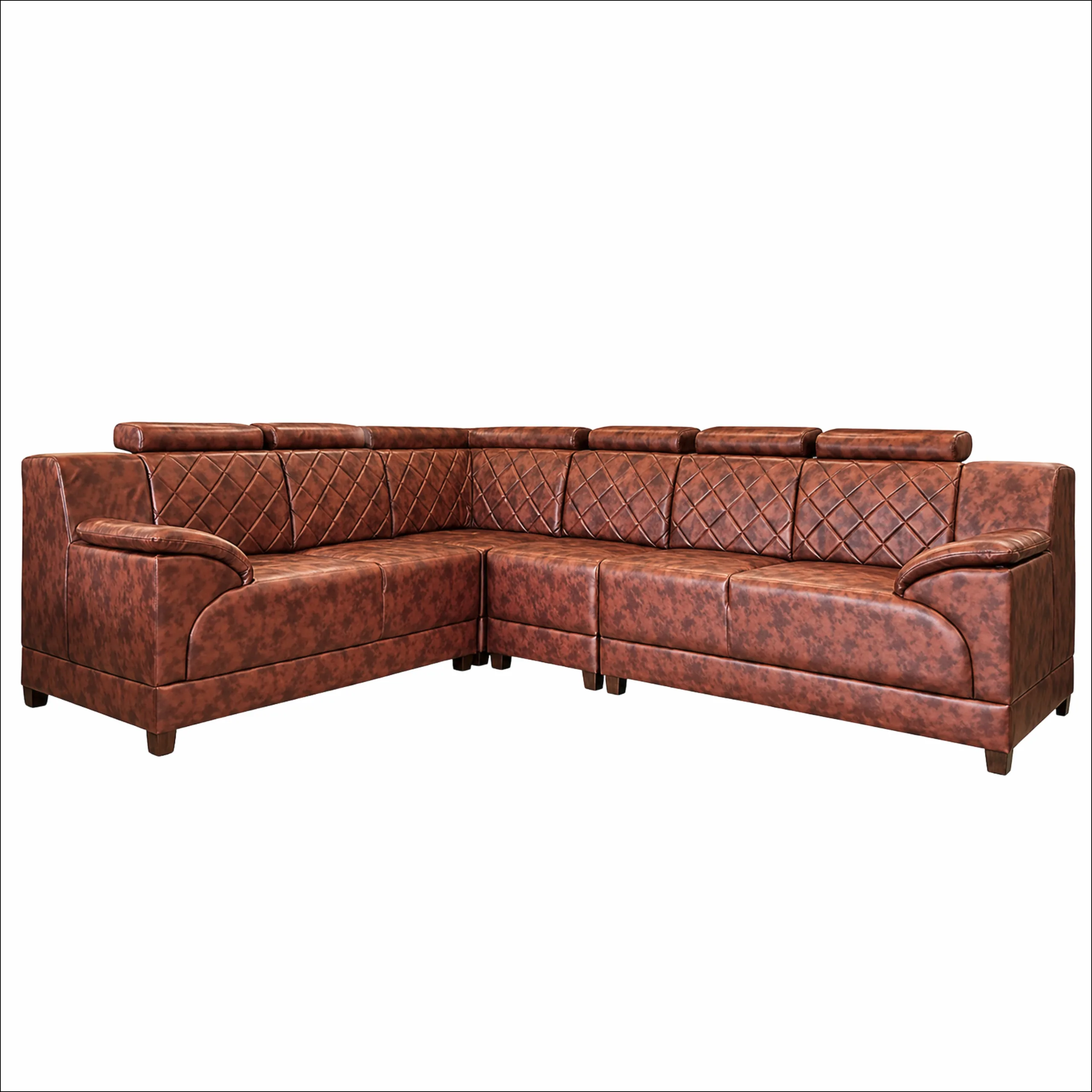 VK Rubel L Corner Fabric Sofa