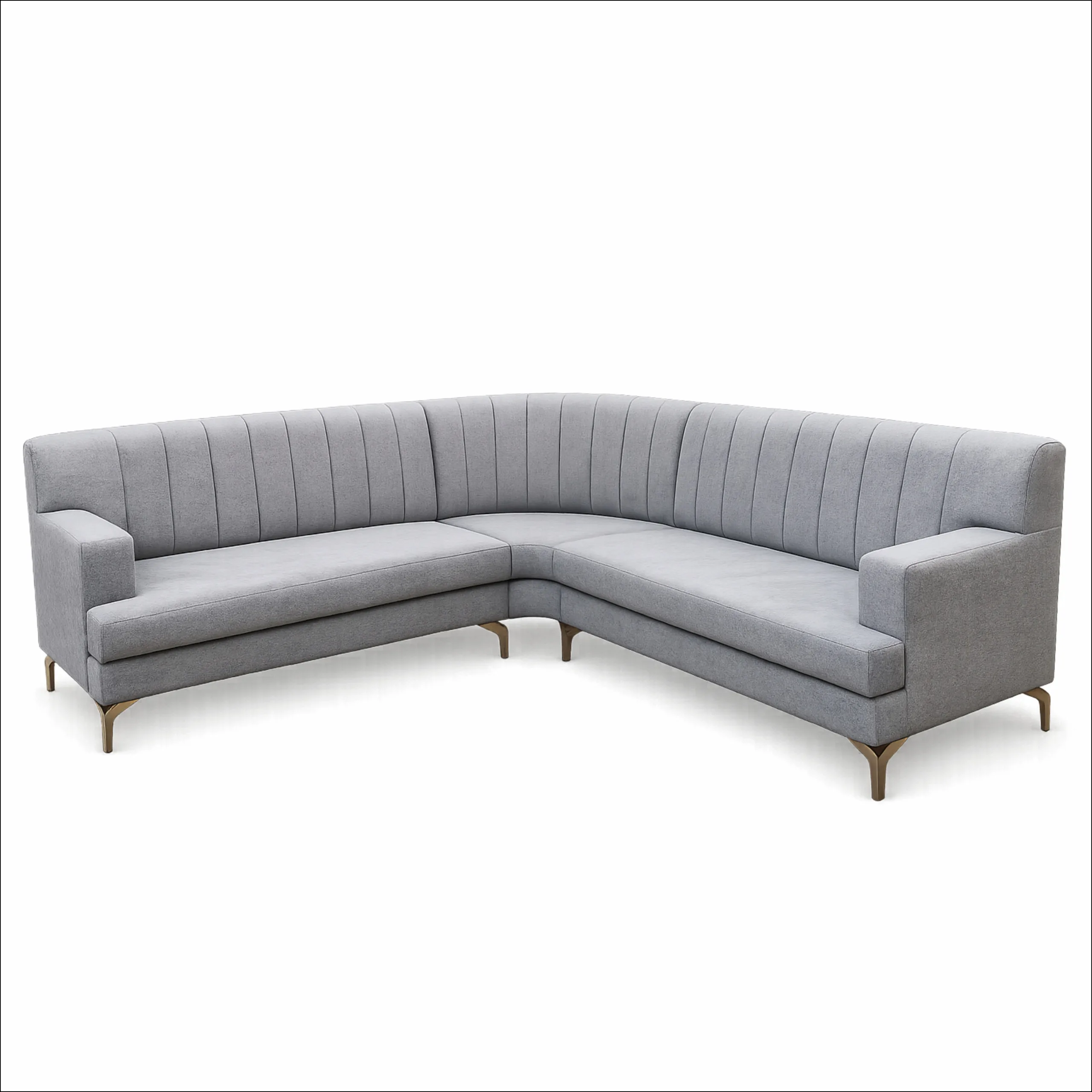 VK Safron L Corner Fabric Sofa