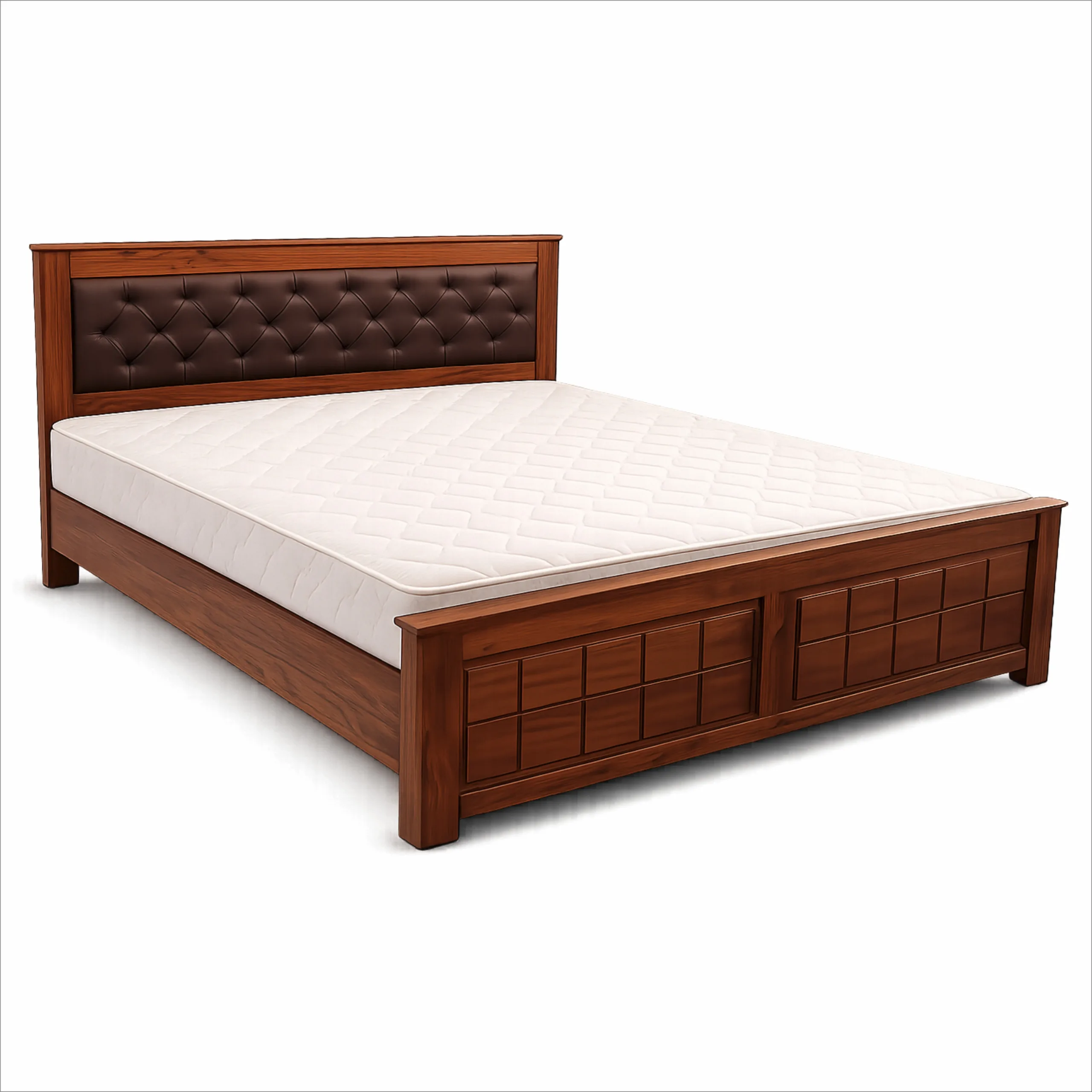 VK Sun Acacia Wood Cot (75x60)