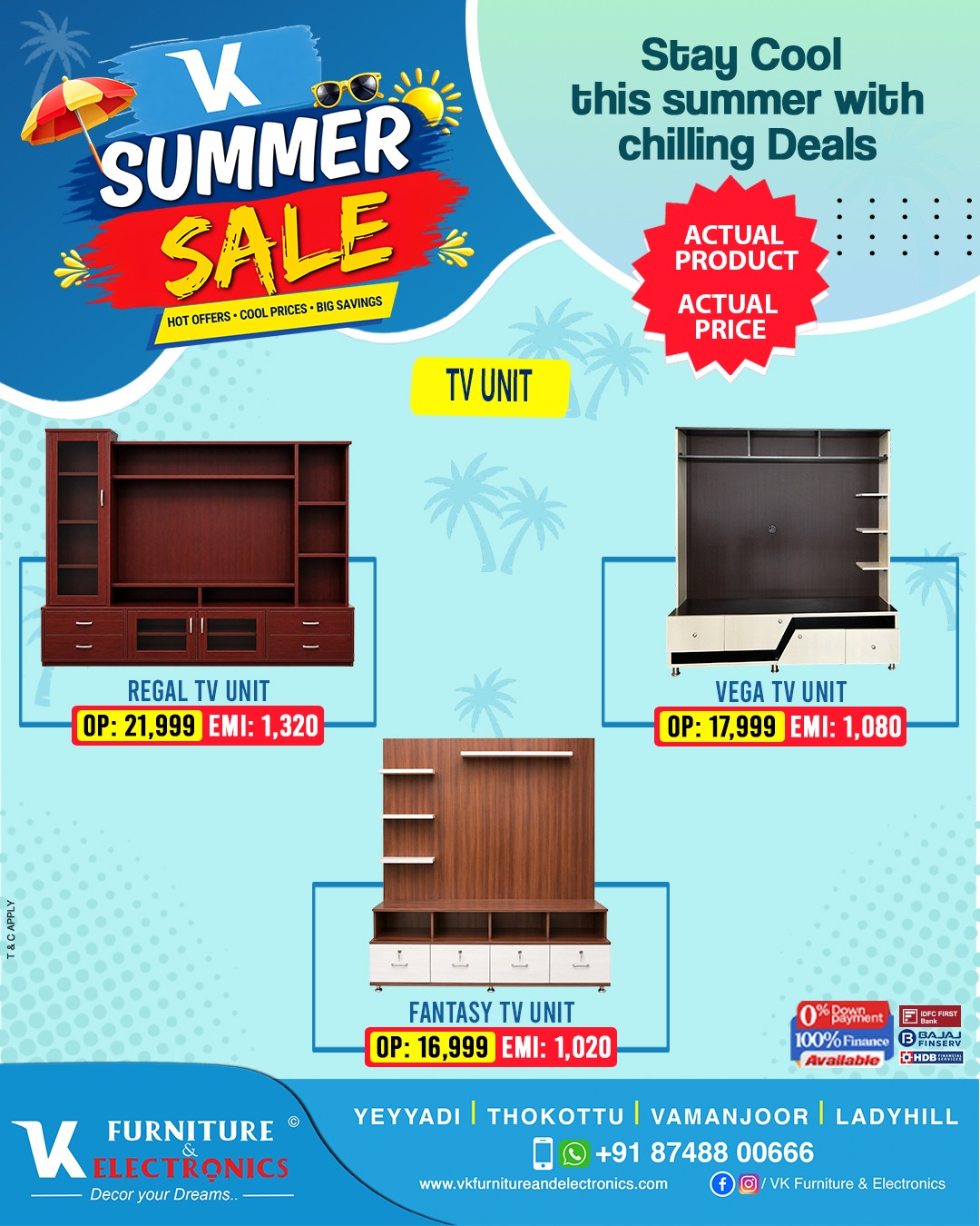 TV UNITS
