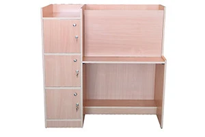 VK Shine Study Table in Baverian Beach Colour