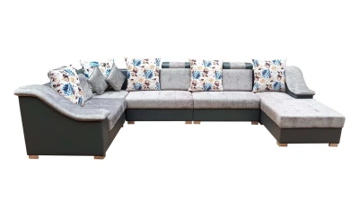 VK Amaze U Shape Corner Sofa Set