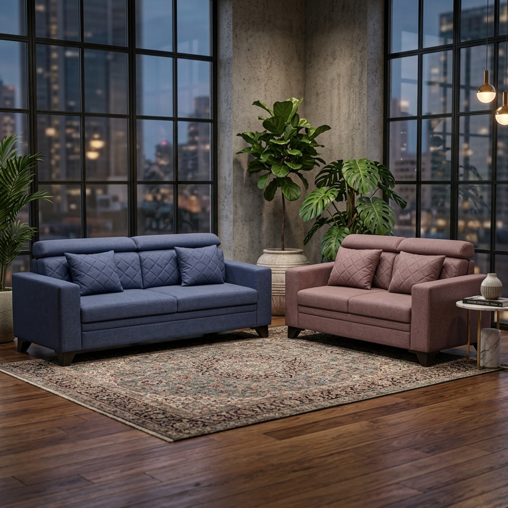 VK BENZO SOFA SET — VK Furniture & Electronics | VK Furniture Mangalore