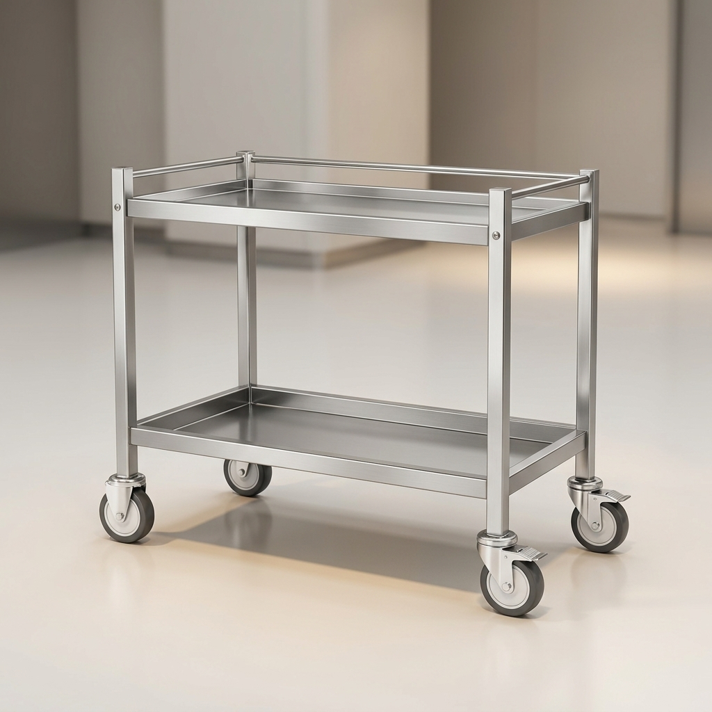 VK INSTRUMENT TROLLY (2 TIER ) — VK Furniture & Electronics | VK Furniture Mangalore