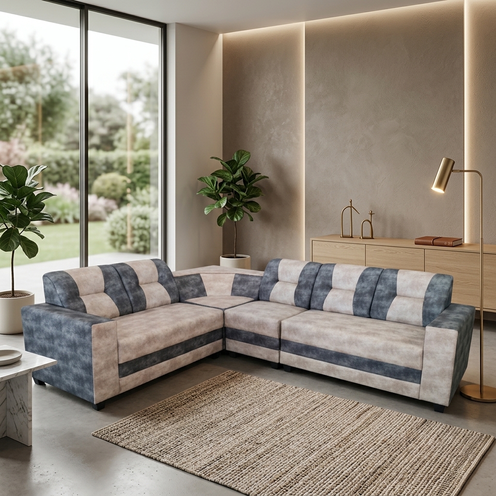VK LISSABLE  3+1+1 SOFA SET — VK Furniture & Electronics | VK Furniture Mangalore