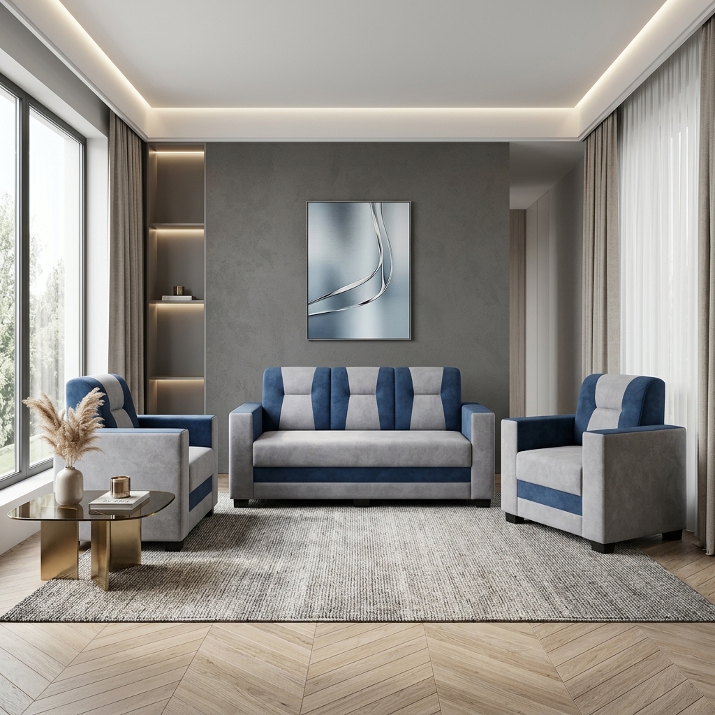 VK LISSABLE SOFA SET — VK Furniture & Electronics | VK Furniture Mangalore