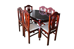 Marine Model wood 6 seater Dining set