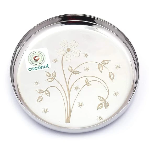 Stainless Steel Kids Laser Dinner Set - VK Furniture | VK Furniture & Electronics Mangalore
