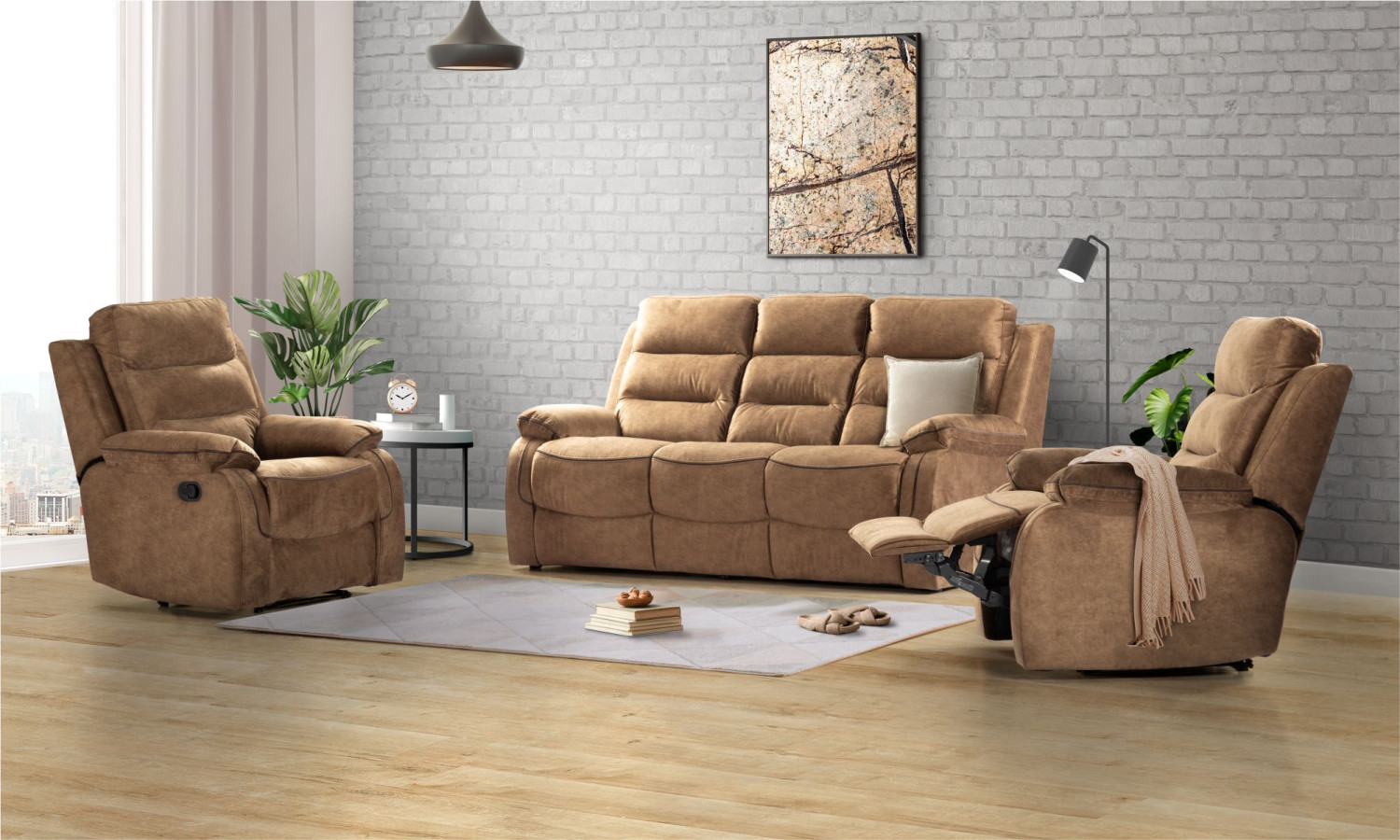 Eliza Recliner Set 3+1+1
