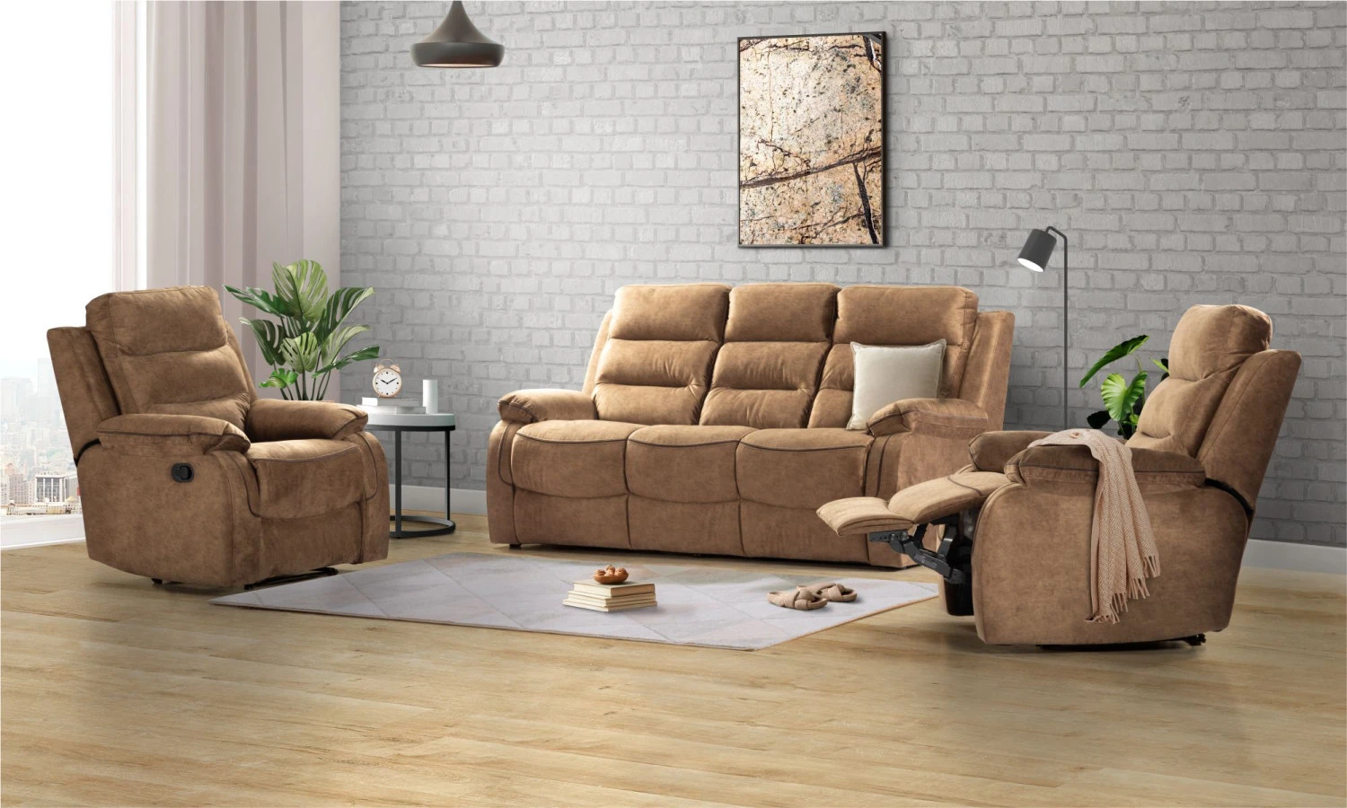 Eliza Recliner Set 3+1+1