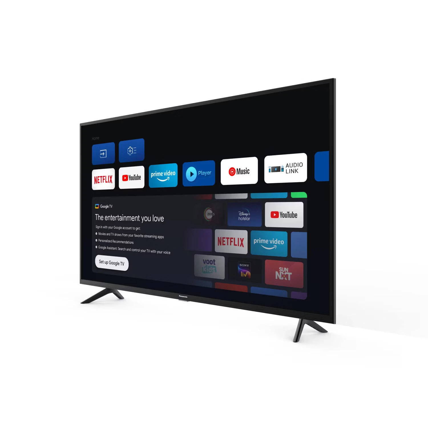 Panasonic TH-43MX700DX 4K Ultra HD Smart Android LED TV, 108 cm (43 inches) - Panasonic | VK Furniture & Electronics Mangalore