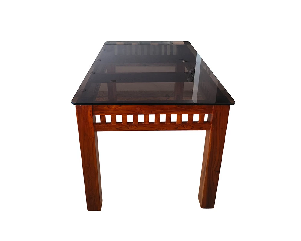 VK Mark Model 4 Seater With Bench Dining Set - VK Furniture | VK Furniture & Electronics Mangalore