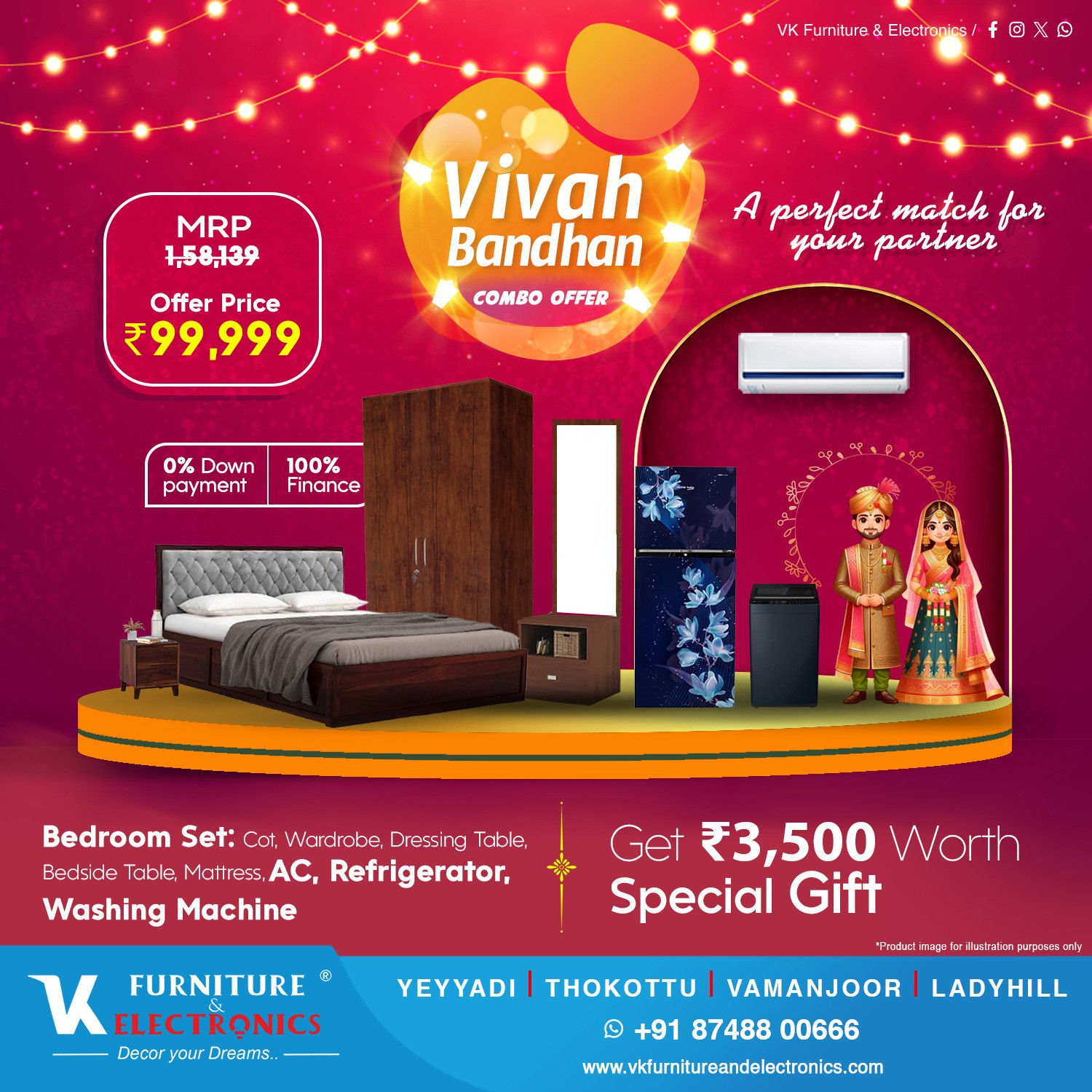Vivah Bandhan Combo Offer 2025 — A Perfect Match for Your Partner!