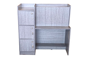VK Shine Study Table in  Grey Colour