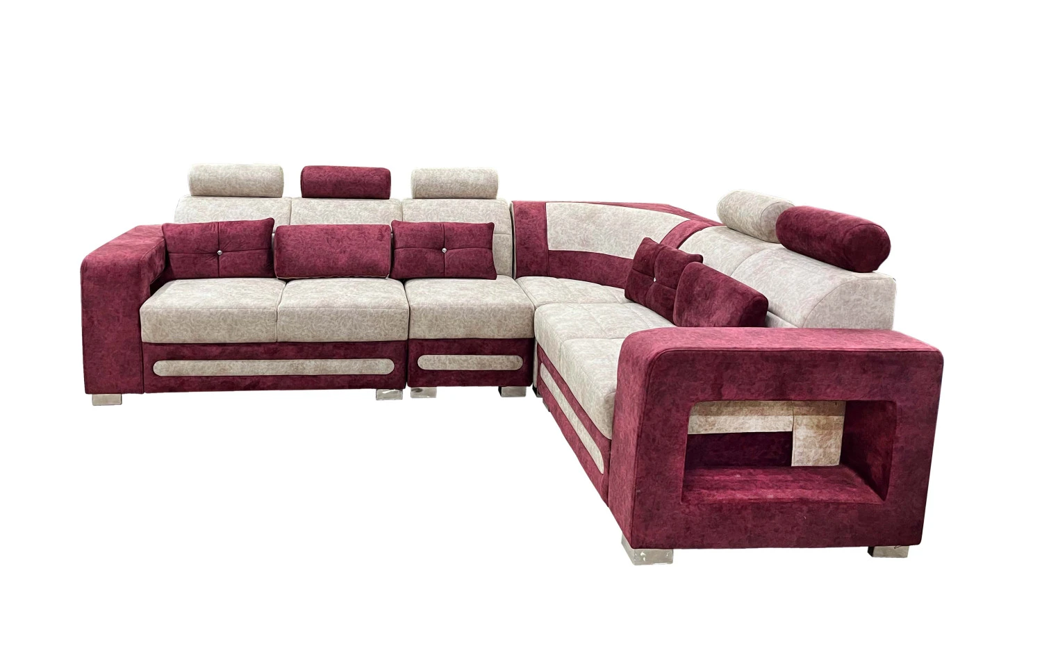 VK Focus Corner Sofa Set - VK Furniture | VK Furniture & Electronics Mangalore