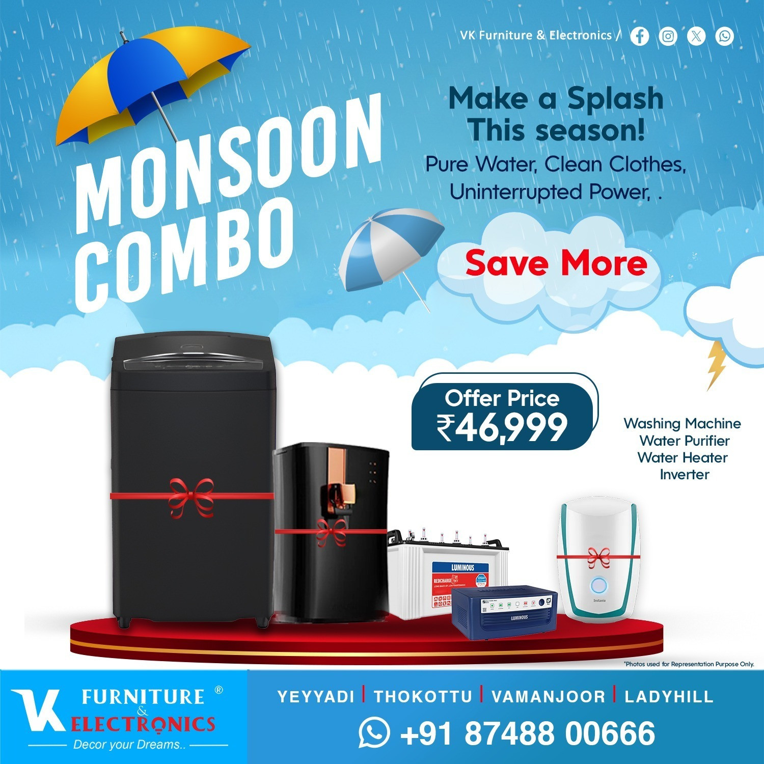 Monsoon Combo Offer: The Ultimate Home Essentials at an Unbeatable Price