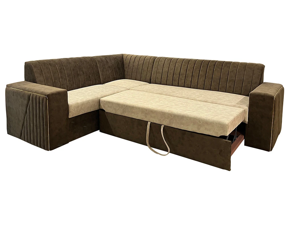 VK Iconic Corner + Cum Bed Sofa Set - VK Furniture | VK Furniture & Electronics Mangalore