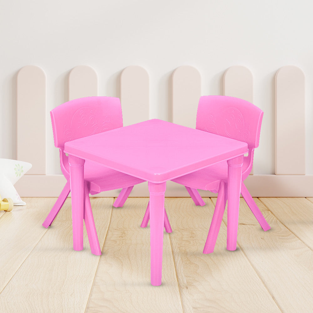 Nilkamal Genius Ludo Table + 2 Chairs Kid's Study Set - Nilkamal | VK Furniture & Electronics Mangalore