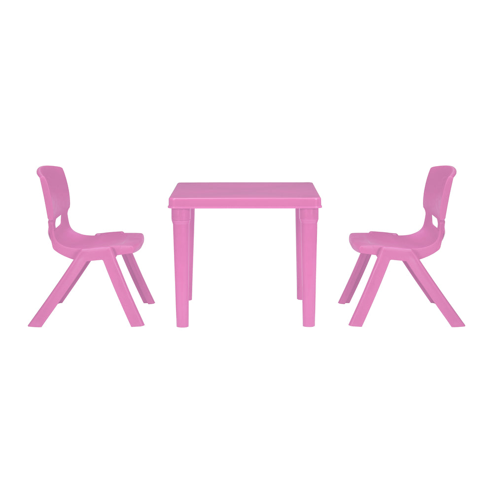Nilkamal Genius Ludo Table + 2 Chairs Kid's Study Set - Nilkamal | VK Furniture & Electronics Mangalore
