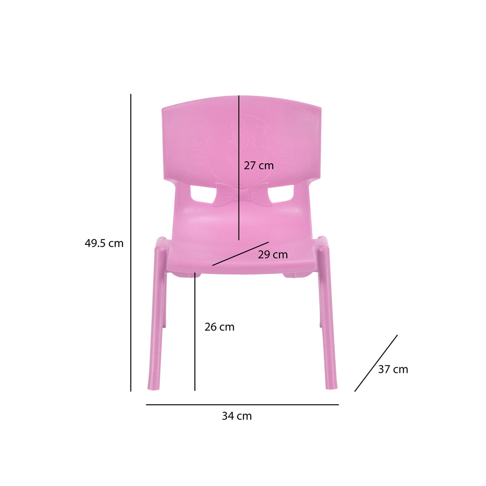 Nilkamal Genius Ludo Table + 2 Chairs Kid's Study Set - Nilkamal | VK Furniture & Electronics Mangalore